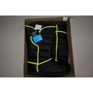 BRAND NEW RUGGED OUTBACK CHILDRENS WINTER BOOTS BLACK WEATHER RATED 14 DEGREES F